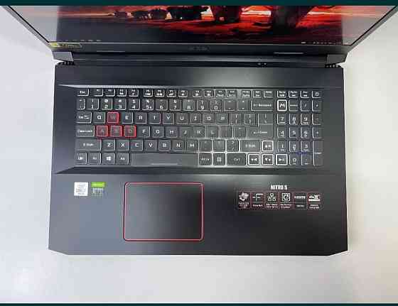 Acer Nitro 17"3 i7-10750H RTX2060 6Gb 16Gb SSD 512Gb HDD 1Tb. Харків
