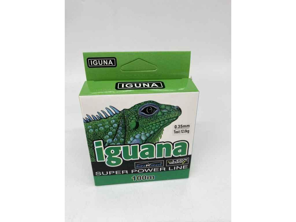 Лiска Iguana 0,35мм 12кг 100м прозорий SM-Y-18-035 ТМ PRC Київ - фото 1
