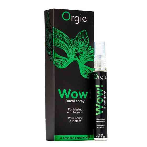 Спрей для орального сексу Orgie – Wow! (10 мл) з охолоджувальним ефектом Sex Aura Київ