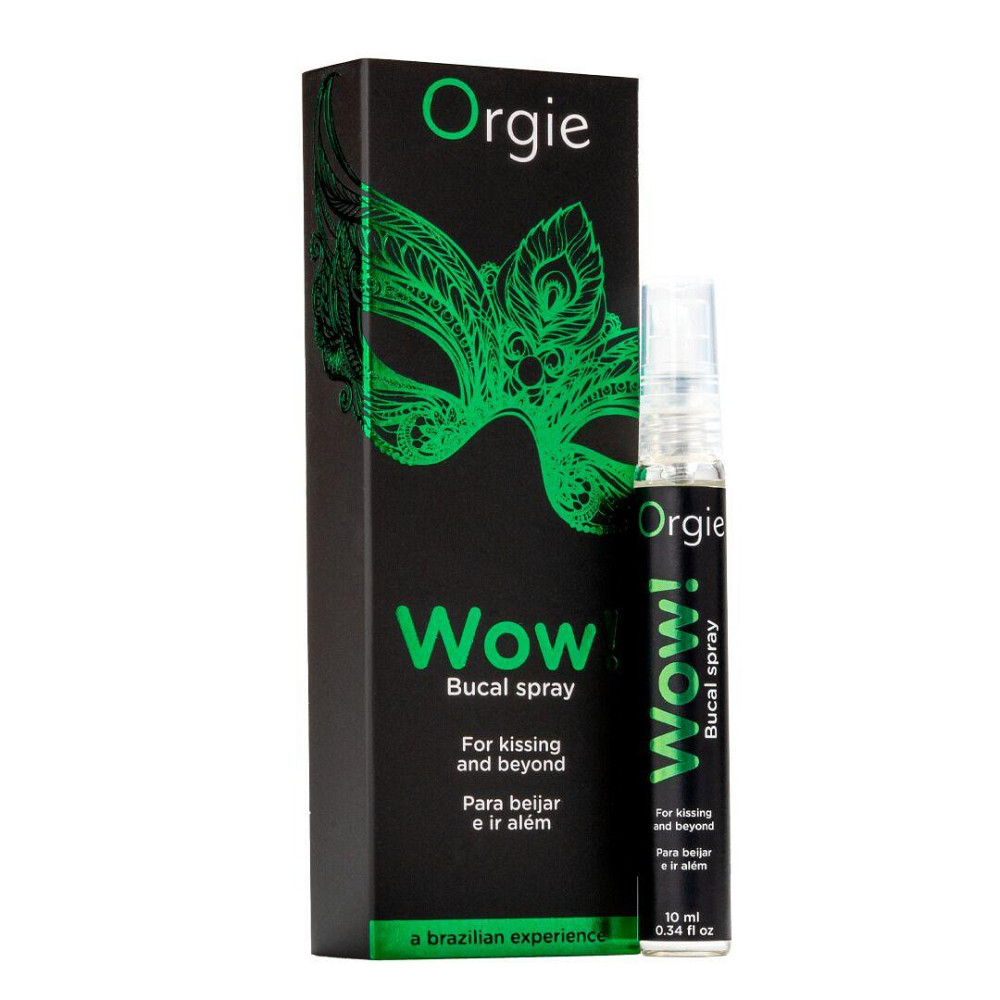 Спрей для орального сексу Orgie – Wow! (10 мл) з охолоджувальним ефектом Sex Aura Київ - фото 1