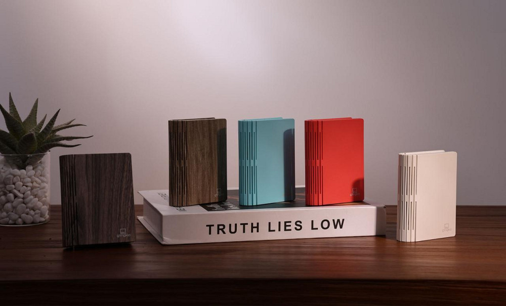 Світильник-книга на акумуляторі Gingko Super Mini Smart Book, дерево горіх | G086BK Рівне - фото 4