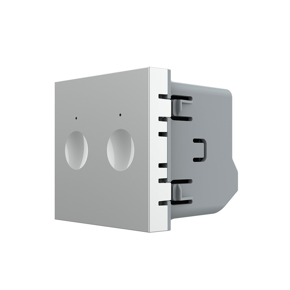 LIVOLO Сенсорний вимикач LIVOLO Sense, 2-сенсорний, сірий, прохідний / перехресний, 5А 230В, бе Коломия - фото 3