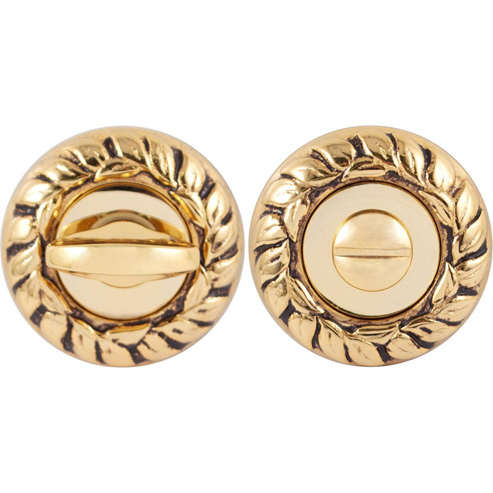 Накладка Fadex d60mm кругла золото 24к/коричн вж Київ - фото 1