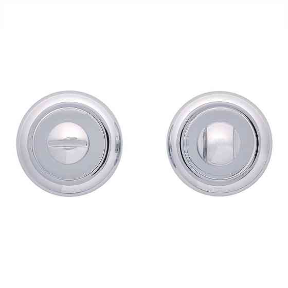 Сантехнічний фіксатор Gavrohe Z8-WC CP  (накладка на двері санвузла з поворотником)  хром Київ