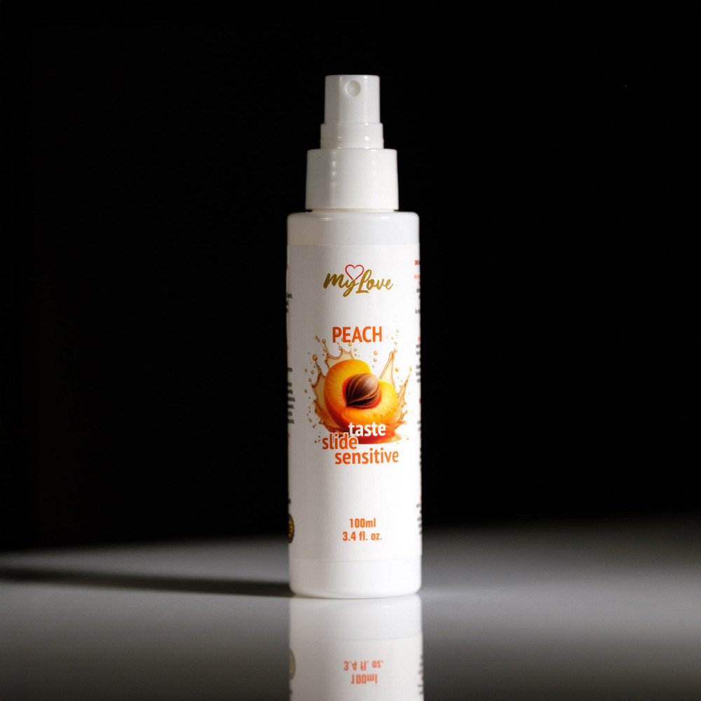 Інтимний лубрикант MyLove Taste-slide sensitive-peach 100 ml Sex Aura Київ - фото 2
