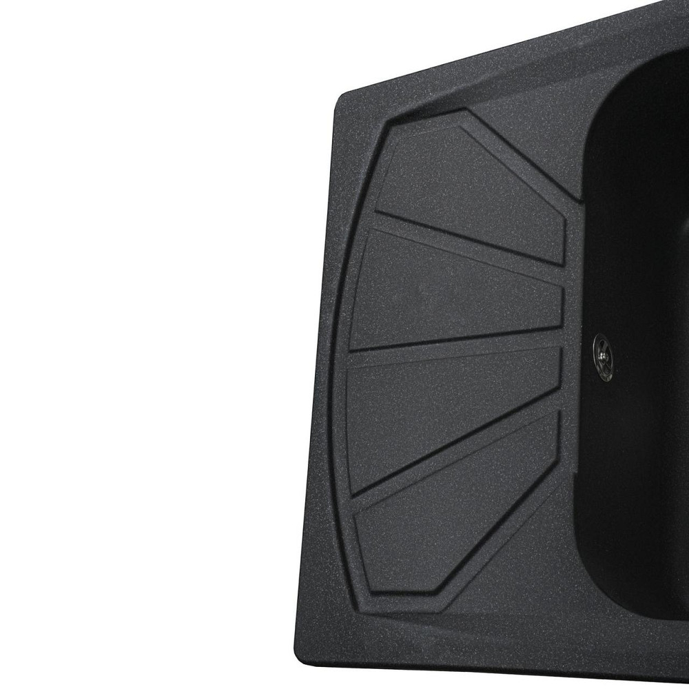 Гранітна мийка Globus Lux TANA графіт 610 х 500 мм-А0001 Київ - фото 5