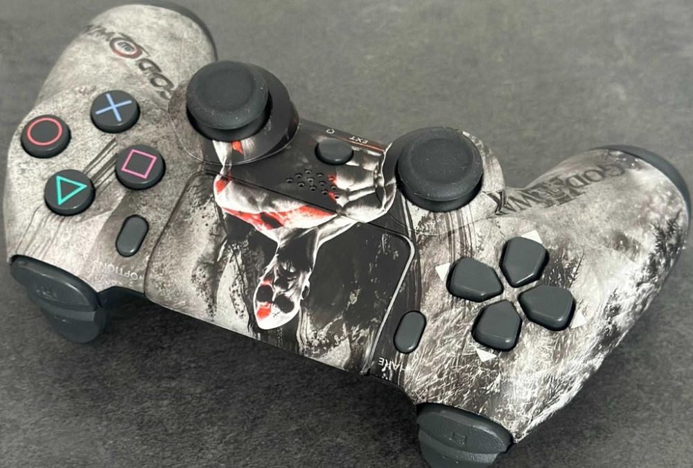 Беспроводной геймпад PS4 God of War Double Motor Vibration 4 контроллер. Киев - изображение 5