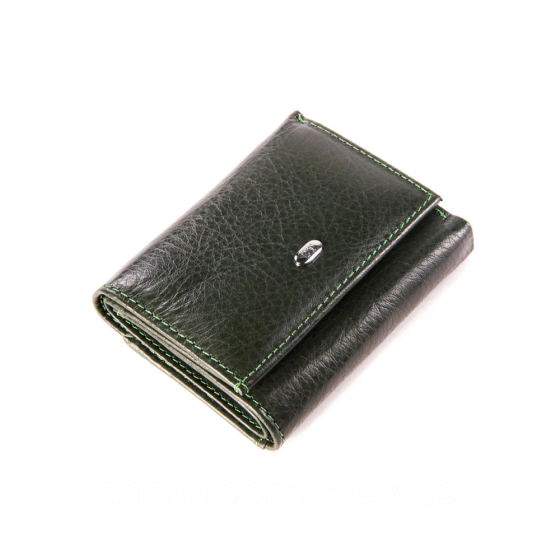 Зеленый женский маленький кошелек (4401) Киев