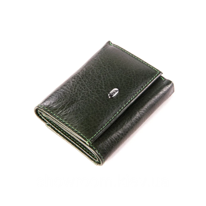 Зеленый женский маленький кошелек (4401) Киев - изображение 1