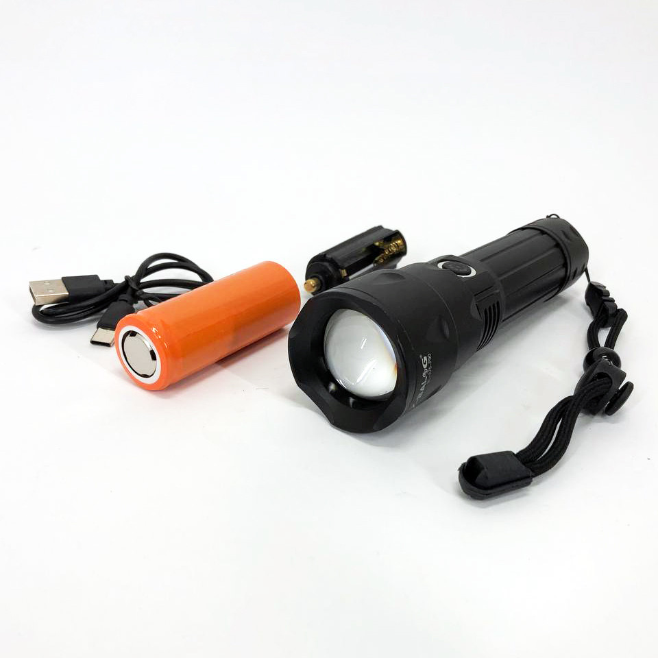 Оригинальный карманный фонарик Bailong BL-A75-P90, Мощные ручные фонари sofirn, Мощные фонарики HL-12 Львов - изображение 2