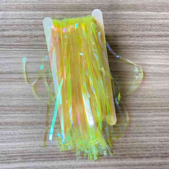 Для фото зони дощик 2 м на 1 м перламутрово-жовтий Київ