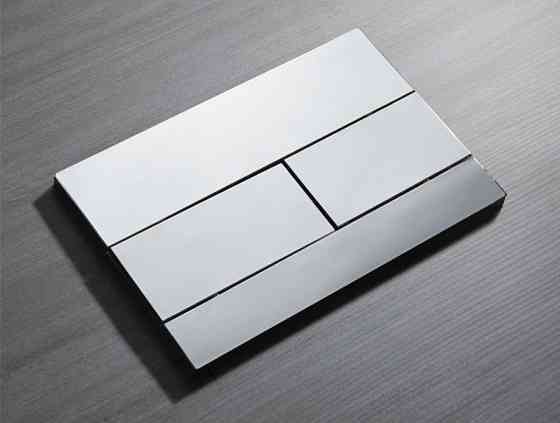 Панель змиву Koer KT-0603-01 240x160x10mm пластикова, кнопка лінійна   ( KR5319 ) 29958 Харків