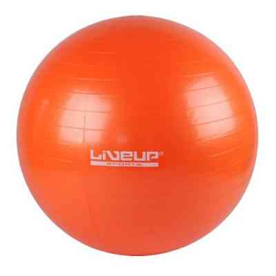 Мяч для фитнеса LiveUp Gym Ball LS3221-55o помаранчевий 55см (2016052800282) Винница