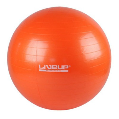 М&apos;яч для фітнесу LiveUp Gym Ball LS3221-55o помаранчевий 55см (2016052800282) Вінниця - фото 1