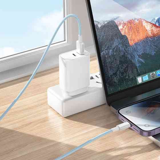 Кабель BOROFONE BX117 Source charging data cable iP White Одеса