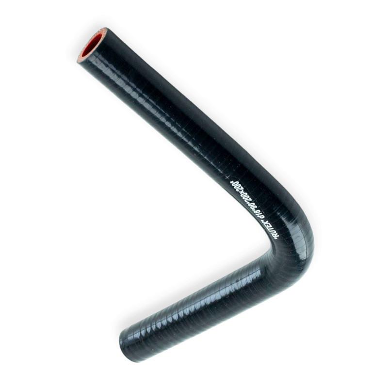 Патрубок кут d-18 L-200*200 90град. силікон універсальний Мукачево - фото 1