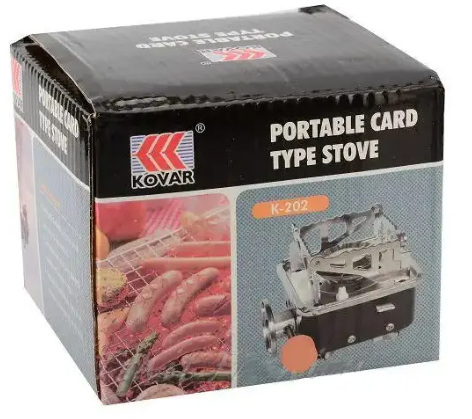 Газовий туристичний пальник K-202 (MA-100S/DK-185) з чохлом — легкий і компактний для дачі та походів Одеса - фото 6