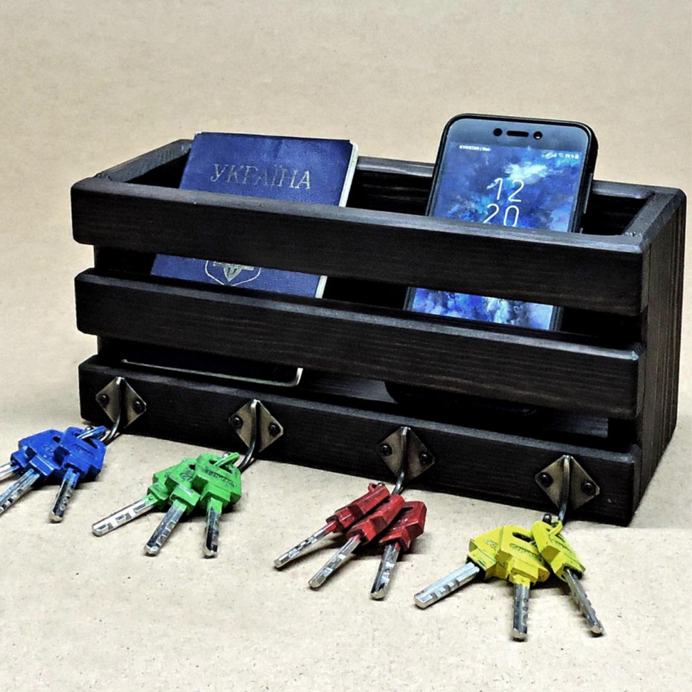 Ключница деревянная 