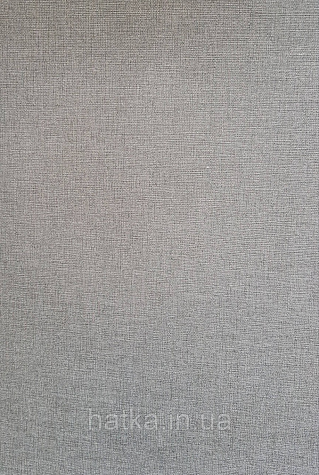 Шпалери метрові вінілові на флізеліні Sintra Structure однотонні під тканину смужки сіточкою сіро-зелені 460490 Київ - фото 3