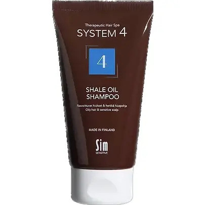 Шампунь №4 для жирної і чутливої шкіри голови System 4 №4 Shale Oil Shampoo Sim Sensitive 75 мл Київ - фото 1