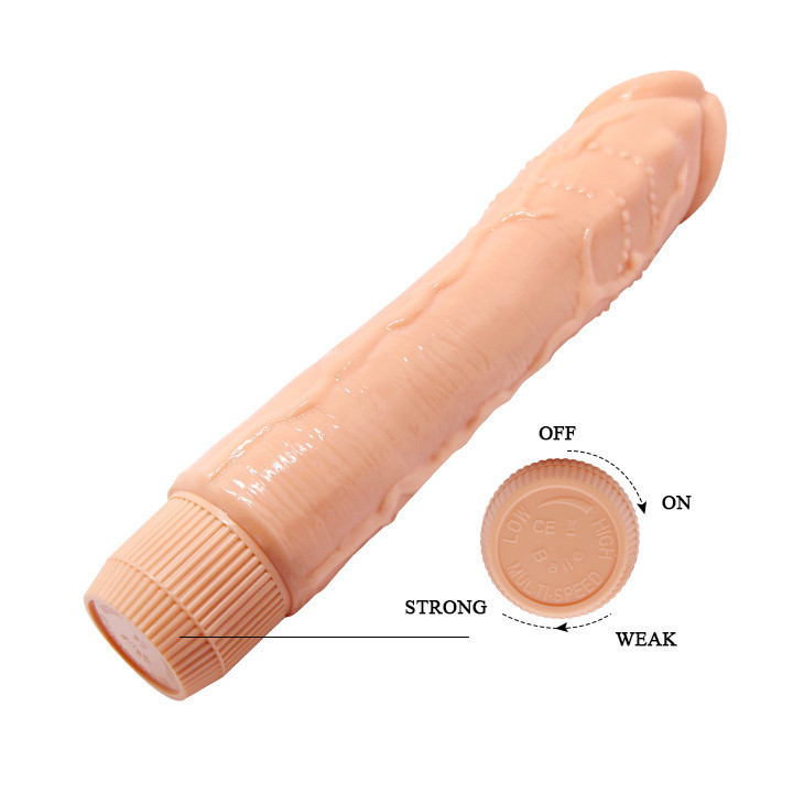 Вібратор - Barbara Dybbuk Vibrator 9,5" Flesh Sex Aura Київ - фото 8