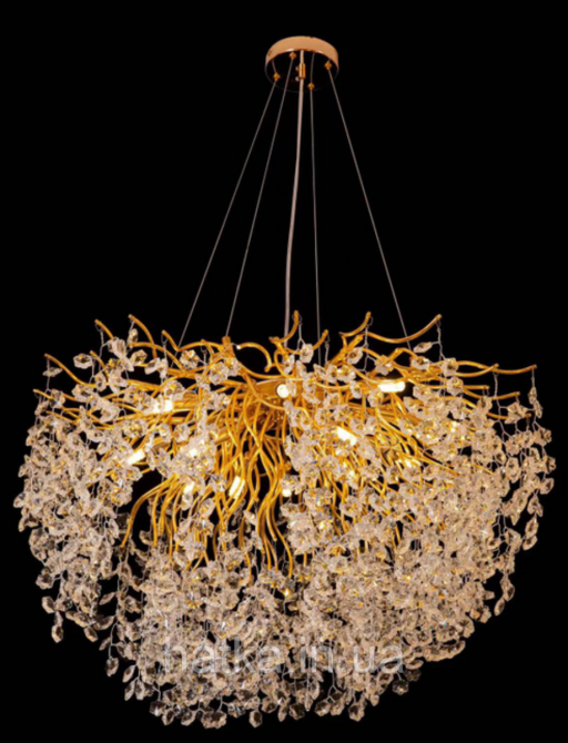 Люстра кришталева класична Sirius WM-7020/800 золото Київ - фото 2