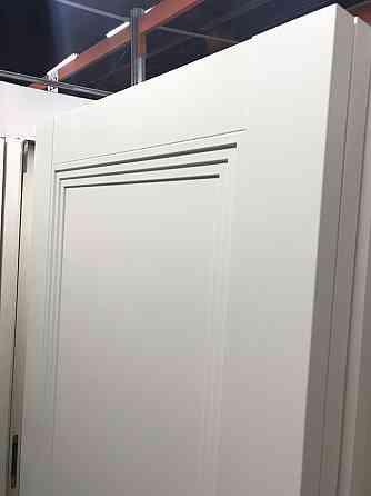 Двери экошпон, Полотно, серия TETRA , Модель Т-12. Цвет: Крем мат. (НОВИНКА) Киев