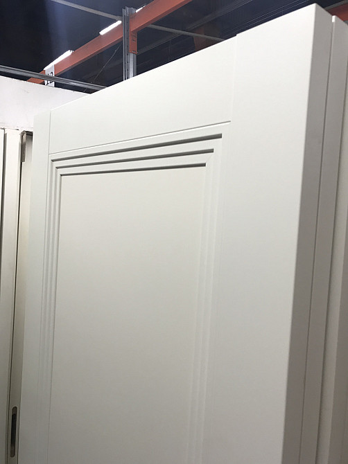 Двери экошпон, Полотно, серия TETRA , Модель Т-12. Цвет: Крем мат. (НОВИНКА) Киев - изображение 2