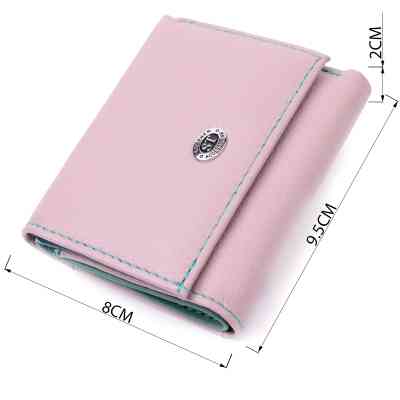 Гаманець ST Leather З натуральної шкіри Бежевий (19503) Вінниця