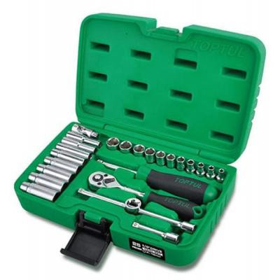 Набір інструментів Toptul в кейсі 1/4" 25од. (GCAI2501) Вінниця - фото 1