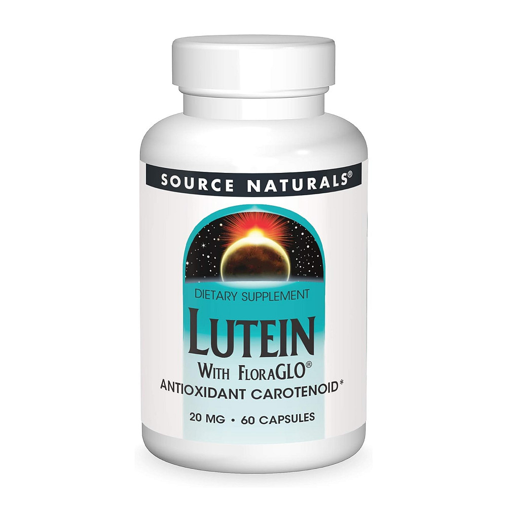 Лютеїн Source Naturals Lutein 20 мг 60 капсул Луцьк - фото 1