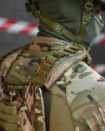 Плитоноска Мультикам  с быстрым сбросом. MOLLE 11 подсумков  ВТ76599 Одесса