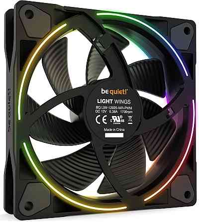 Вентилятор be quiet! Light Wings 120mm PWM 3-Pack Black (BL076) ( 21588 ) Харьков