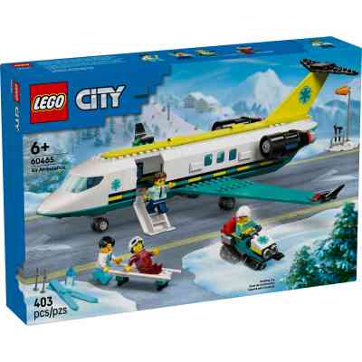 Конструктор LEGO City Літак швидкої медичної допомоги (60465) Вінниця