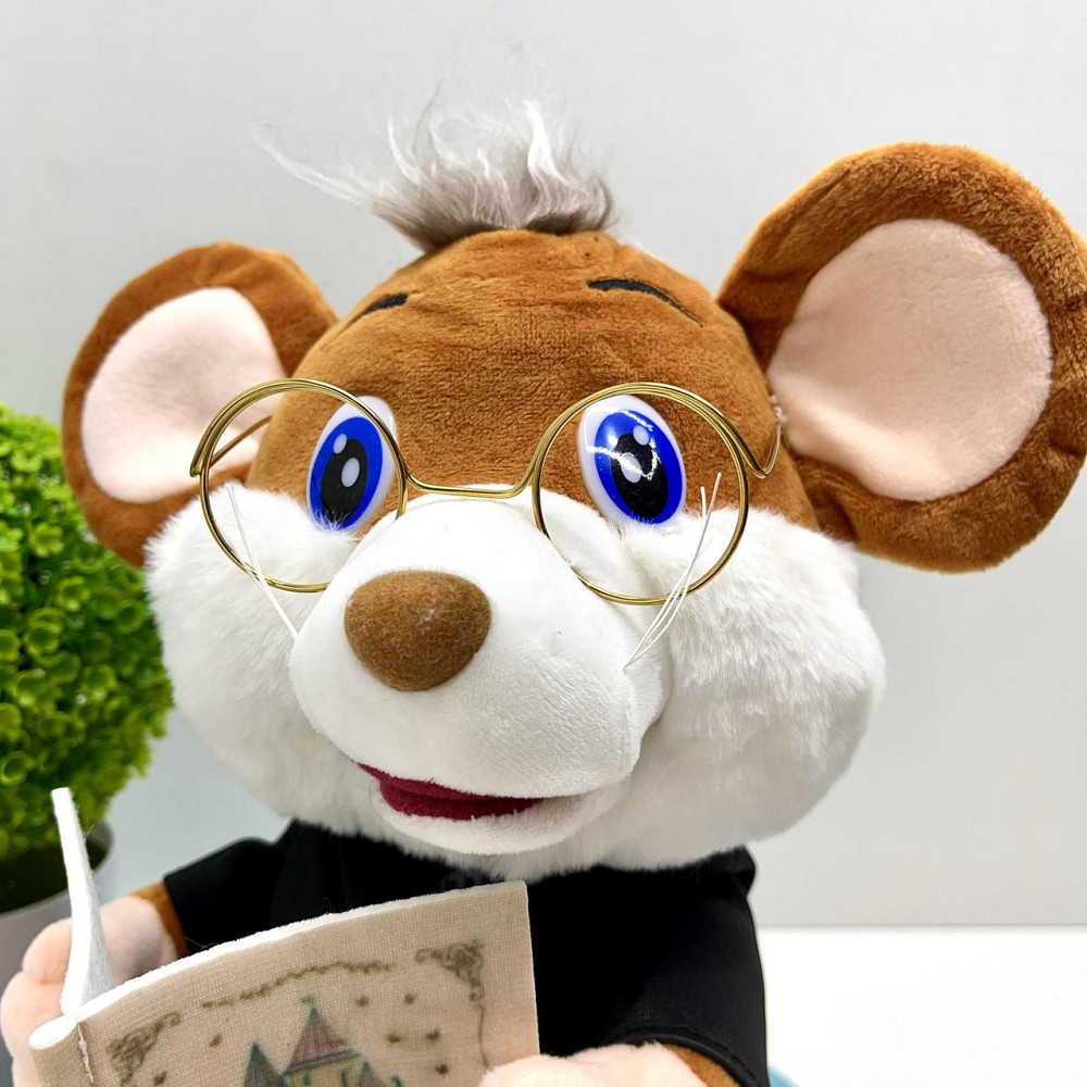 Мишеня інтерактивне LIMO TOY Казочник 8 карток з казками 30см Коричневий (FT 0033) Чернігів - фото 3