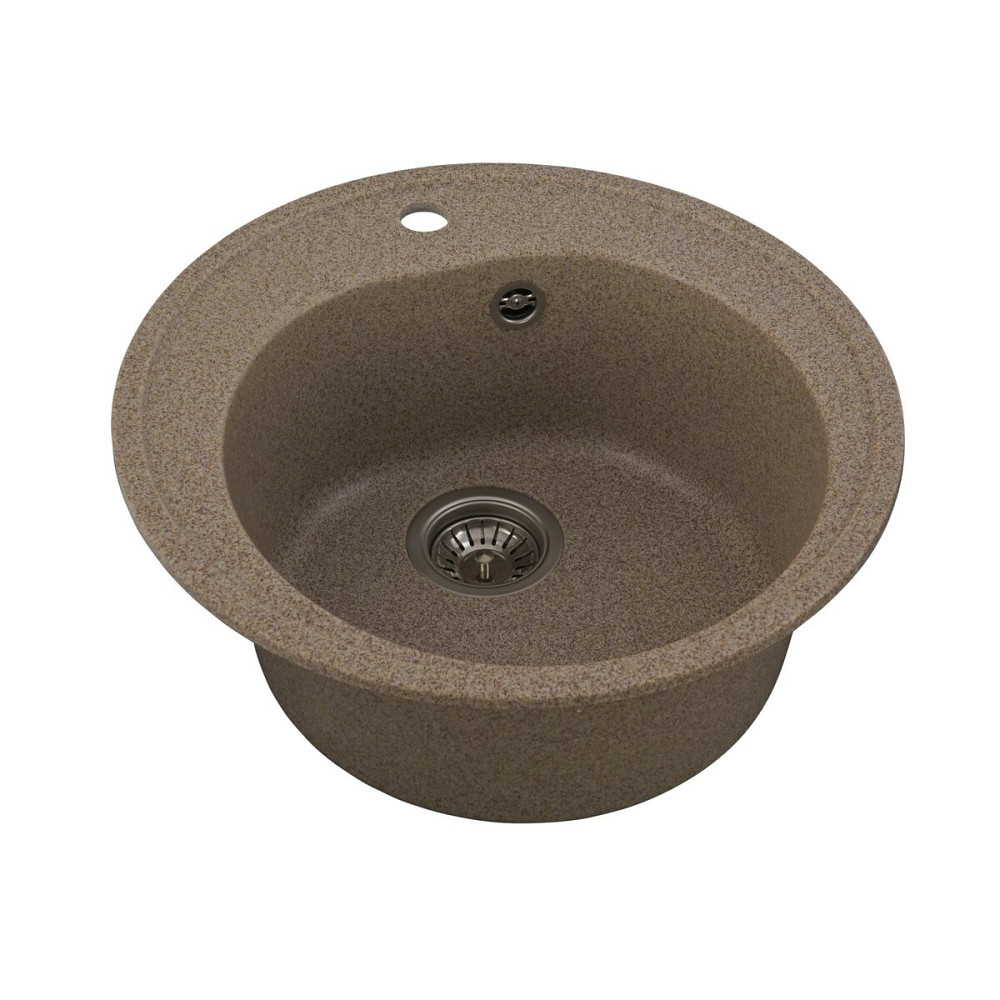 VALESO Гранітна мийка для кухні VALESO LUNA 510 матова Карамель Коломыя - изображение 2