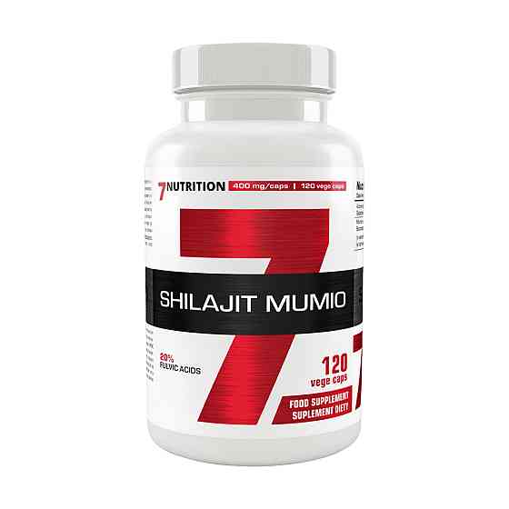 Муміє 7 Nutrition Shilajit Mumio 400 mg 120caps Луцьк