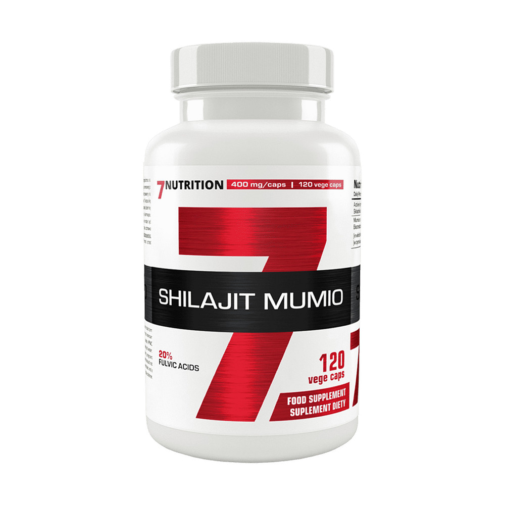 Муміє 7 Nutrition Shilajit Mumio 400 mg 120caps Луцьк - фото 1