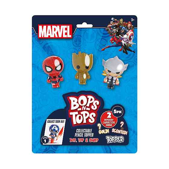 Набір фігурок-топерів Sambro – Марвел (5 шт) Дніпро