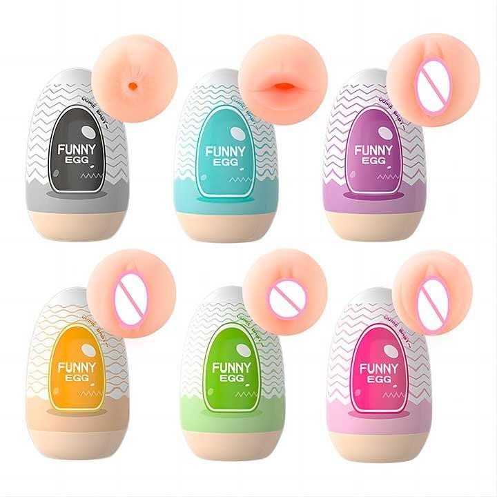 Набір мастурбаторів Funny Egg 6 шт. Вінниця - фото 7