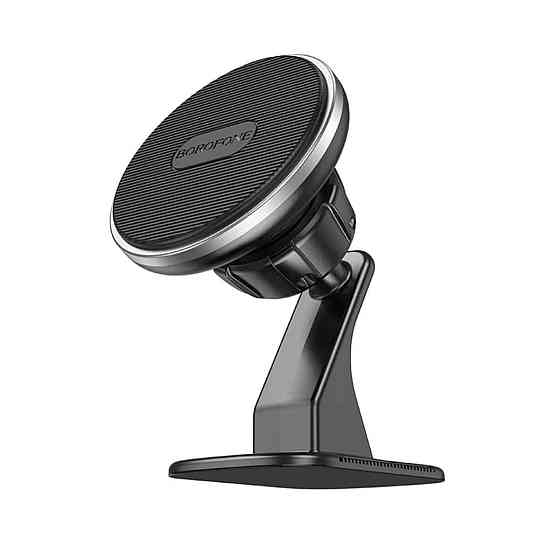 Тримач для мобільного BOROFONE BH63 Graceful magnetic Car holder Black Silver Київ