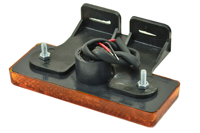 Фонарь жёлтый (универсальный) с кронштейном 90.3731-00-1 маркерный Мукачево - изображение 1