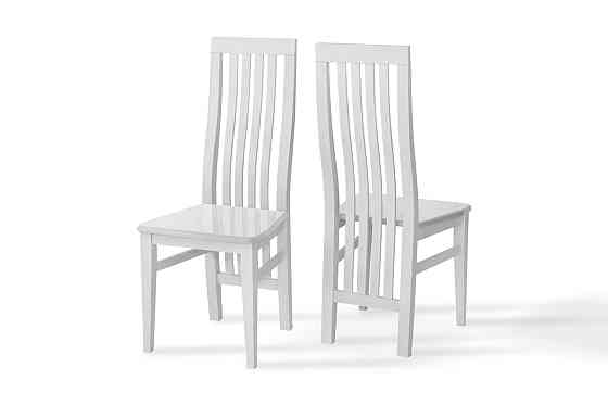 Стілець Моніка ТВЕРДИЙ, білий--- Київ