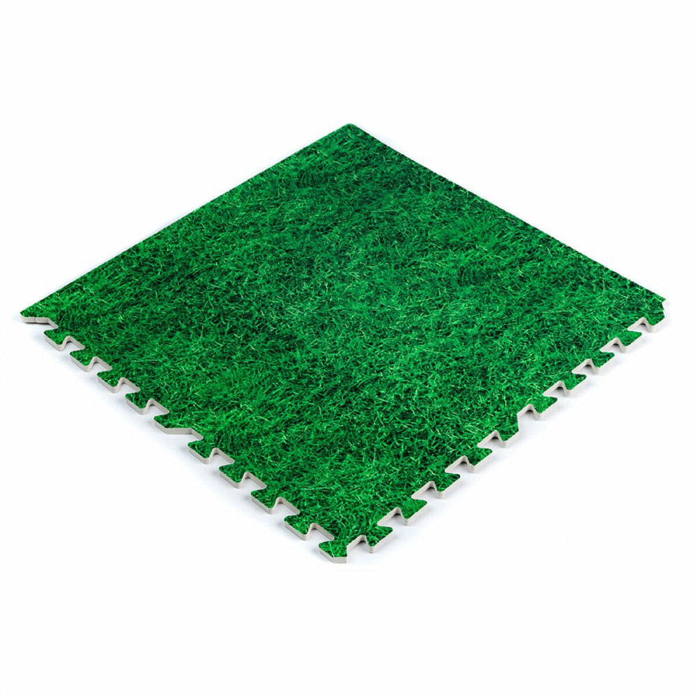 Пол пазл - модульное напольное покрытие 600x600x10мм Зеленая трава (МР4) SW-00000153 Днепр - изображение 1