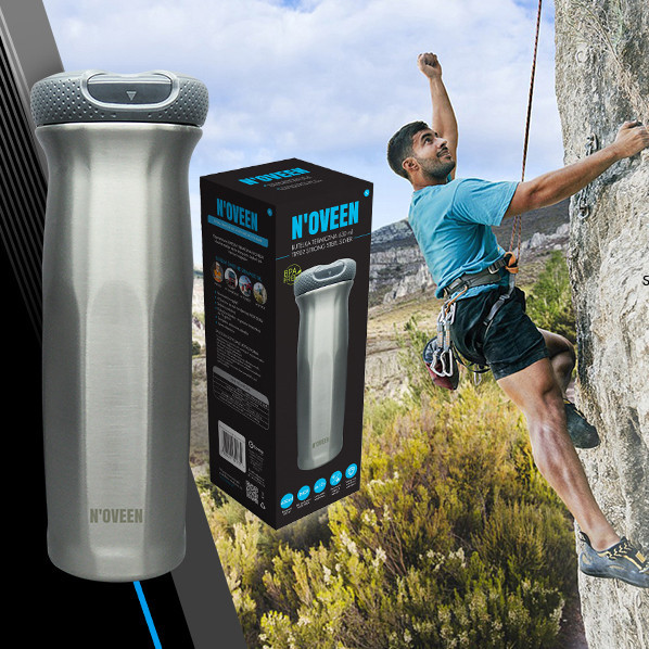 Термобутылка Noveen TB902 Київ - фото 3