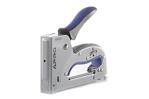 Ресорний степлер APRO зі регулюванням удару колесом, для скоб 4-14 мм, сталевий корпус Харків - фото 1