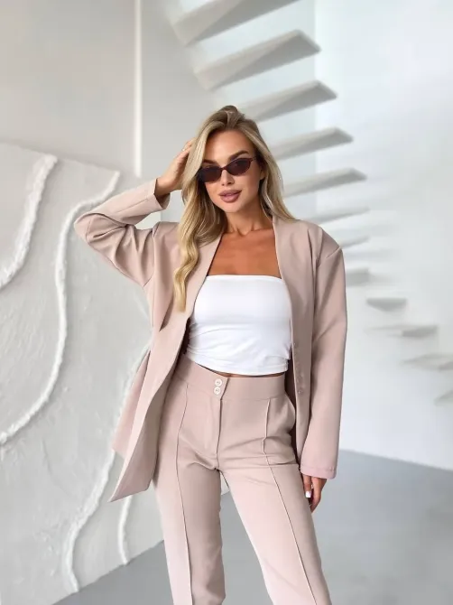 Женский костюм с пиджаком и брюками Одесса - изображение 14