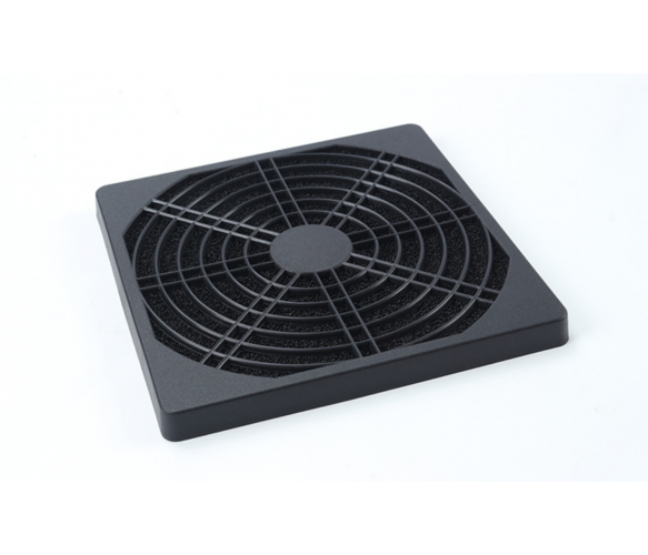 Решітка (пластикова) для вентиляторів 120 mm, матеріал PP + прокладка — фільтр Полтава - фото 1