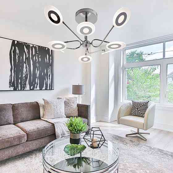 Люстра світлодіодна у вітальню Sirius 8929-8 102W Київ