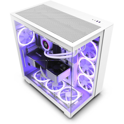 Корпус NZXT H9 Flow Edition White (CM-H91FW-01) Вінниця - фото 1